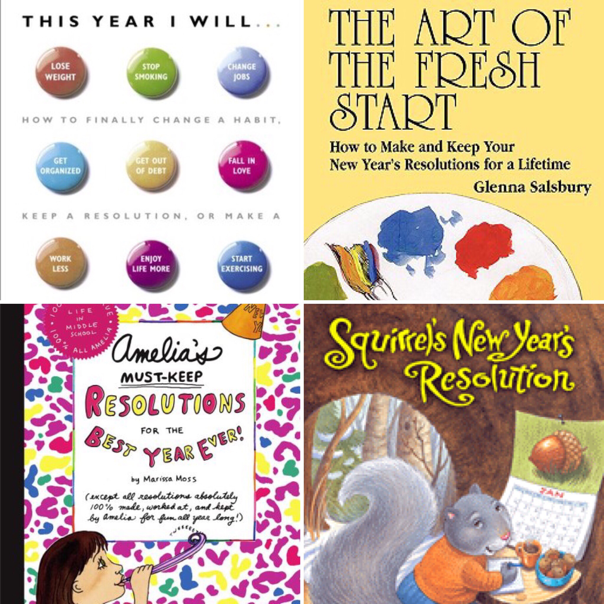 Books for Kids and Nannies About New Year’s Resolutions